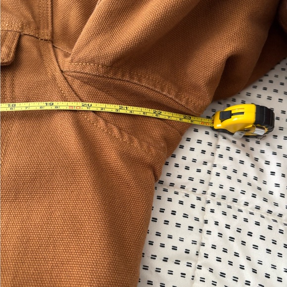 Duluth Superior Fire hose Tan Hooded Jacket - Picture 6 of 8